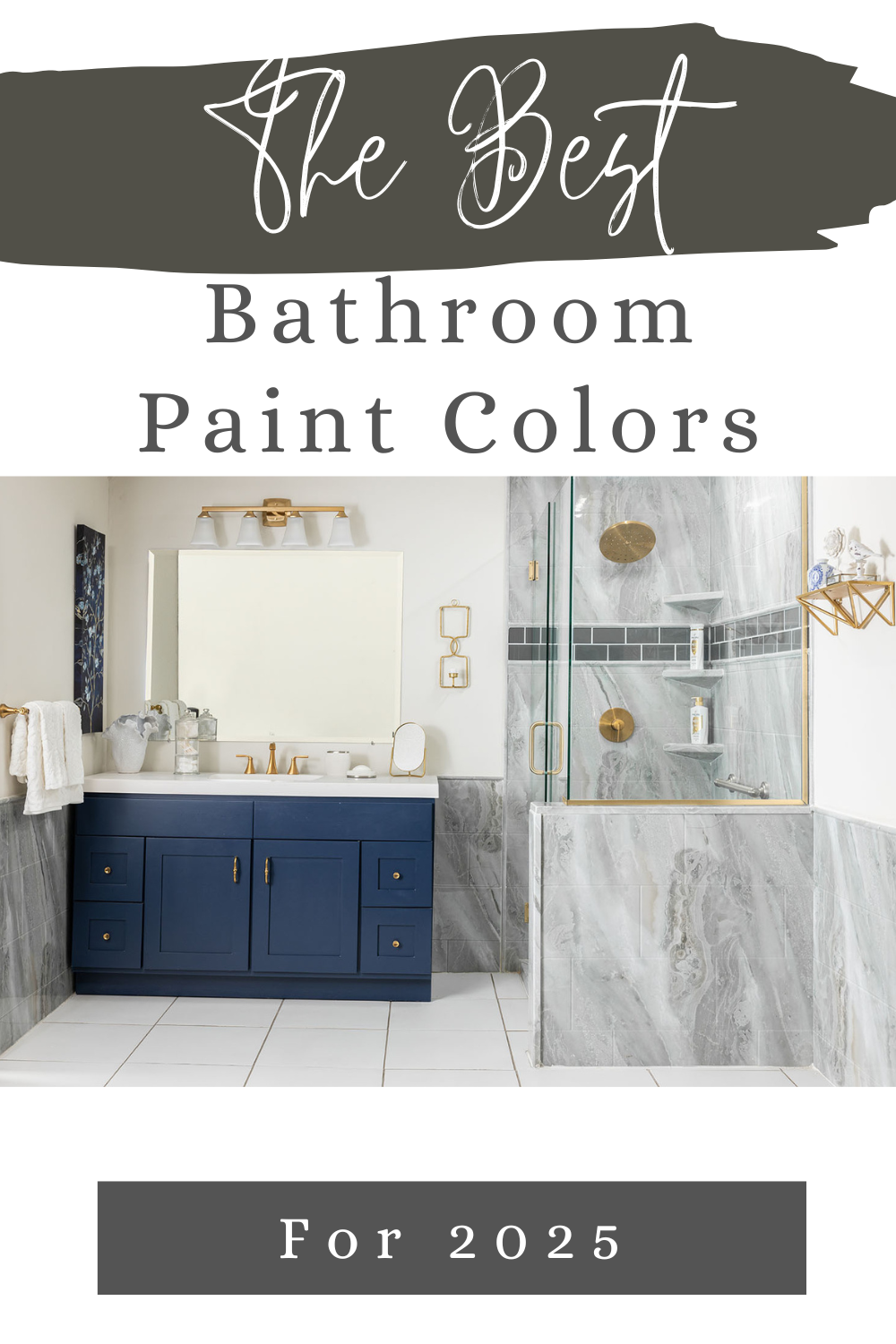 The Best Bathroom Paint Colors for 2025